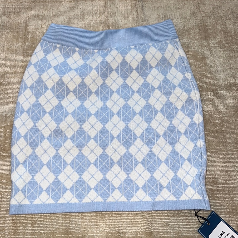 JING KNITTED SKIRT